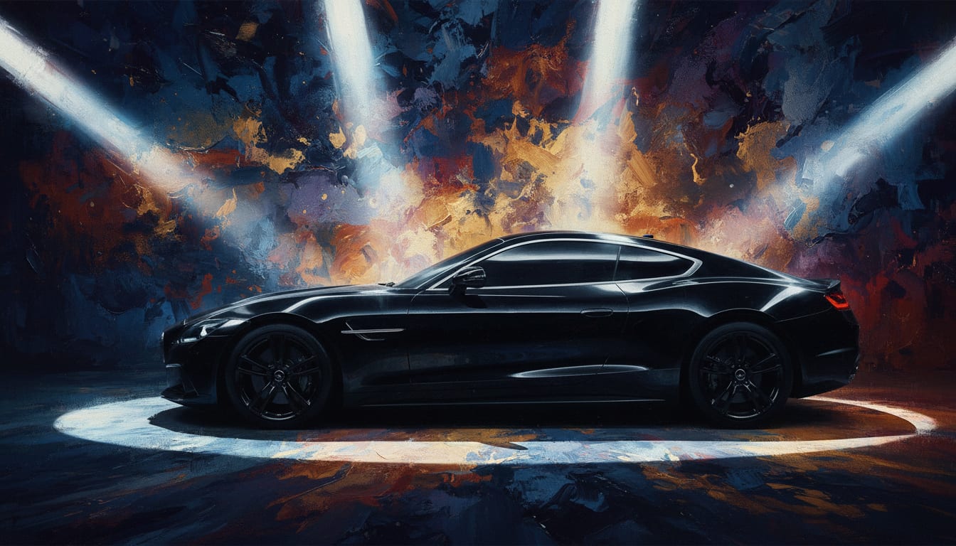 Grand Tourer — Glossy Black Coupe